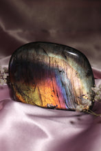 Load image into Gallery viewer, Chunky Rainbow Labradorite Freeform with Silver