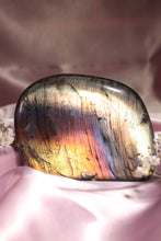 Load image into Gallery viewer, Chunky Rainbow Labradorite Freeform with Silver