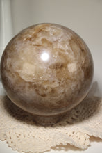 Load image into Gallery viewer, “Goal Getter” XL Natural Citrine Sphere with Quartz from India