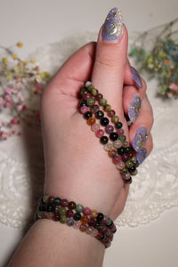 (1) Multicolor Tourmaline Bracelet