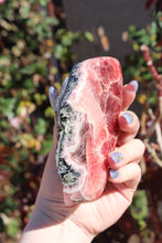 Load image into Gallery viewer, Semi-Polished, High Quality “Jelly” Rhodochrosite Freeform