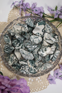 (1) Tree Agate Tumble