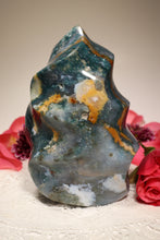 Load image into Gallery viewer, Teal Ocean Jasper Flame