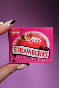 HEM Strawberry Incense Cones