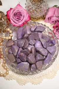 (1) Lavender Jade Tumble