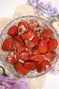 (1) Red Jasper Tumble