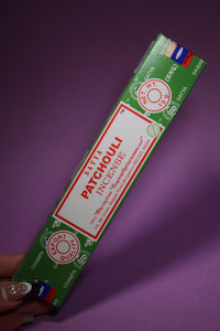 SATYA Patchouli Incense Sticks (15g Pack)