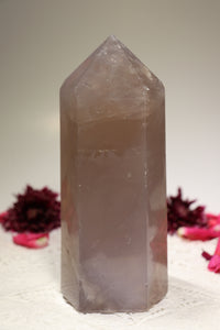 Ombré Blue Rose Quartz Tower