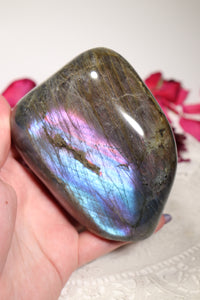 Teal & Magenta Chunky Labradorite Freeform