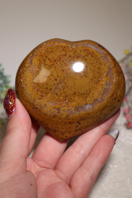 Sea Jasper Heart