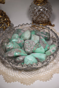 (1) Large, Minty Variscite Tumble