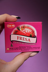 HEM Strawberry Incense Cones