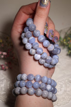 Load image into Gallery viewer, (1) Blue Lace Agate Bracelet