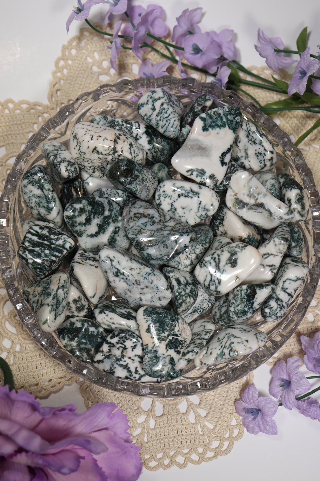 (1) Tree Agate Tumble