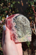 Load image into Gallery viewer, Semi-Polished, High Quality “Jelly” Rhodochrosite Freeform