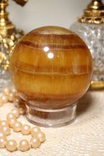 Load image into Gallery viewer, Large Yellow Fluorite Sphere