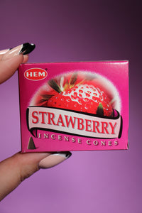 HEM Strawberry Incense Cones