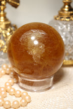 Load image into Gallery viewer, Large Yellow Fluorite Sphere