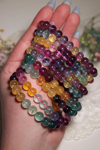 (1) “Candy” Fluorite Bracelet