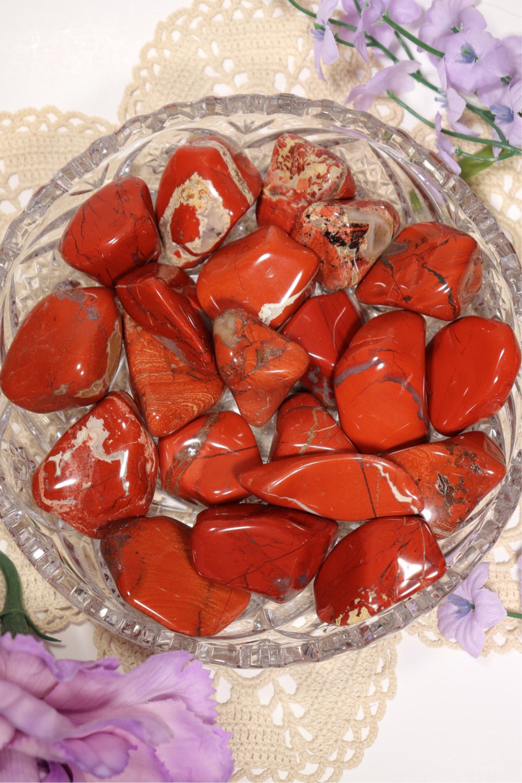 (1) Red Jasper Tumble