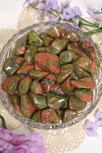 Load image into Gallery viewer, (1) Unakite Tumble