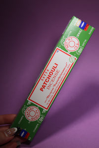 SATYA Patchouli Incense Sticks (15g Pack)