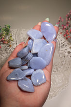 Load image into Gallery viewer, (1) Blue Lace Agate Tumble