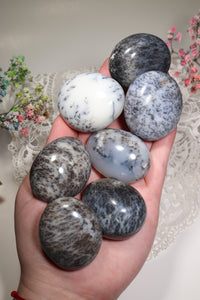 (1) Dendritic Opal Palmstone