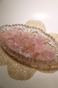 (1) Small Raw Rose Quartz Chunk