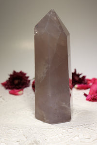 Ombré Blue Rose Quartz Tower