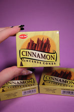 Load image into Gallery viewer, HEM Cinnamon Incense Cones