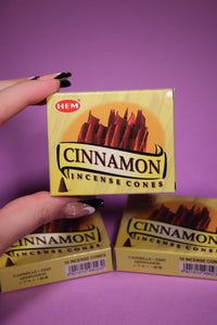 HEM Cinnamon Incense Cones