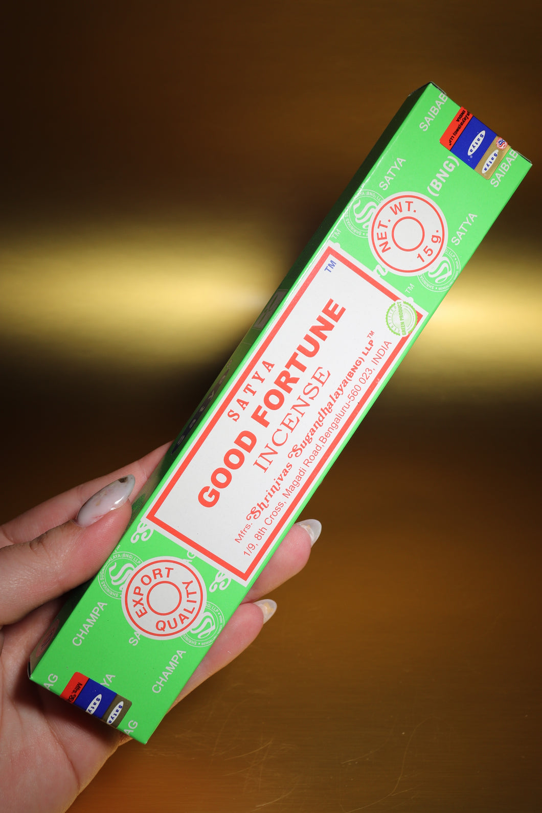 SATYA Good Fortune Incense Sticks