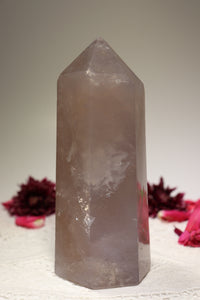 Ombré Blue Rose Quartz Tower