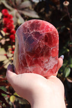 Load image into Gallery viewer, Semi-Polished, High Quality “Jelly” Rhodochrosite Freeform