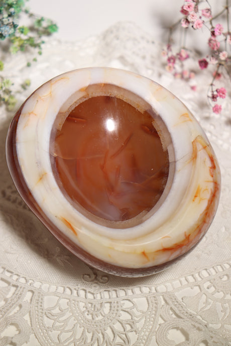 Milky Carnelian Bowl