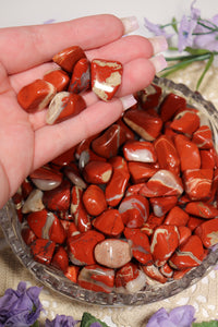 (1) Small Red Jasper Tumble