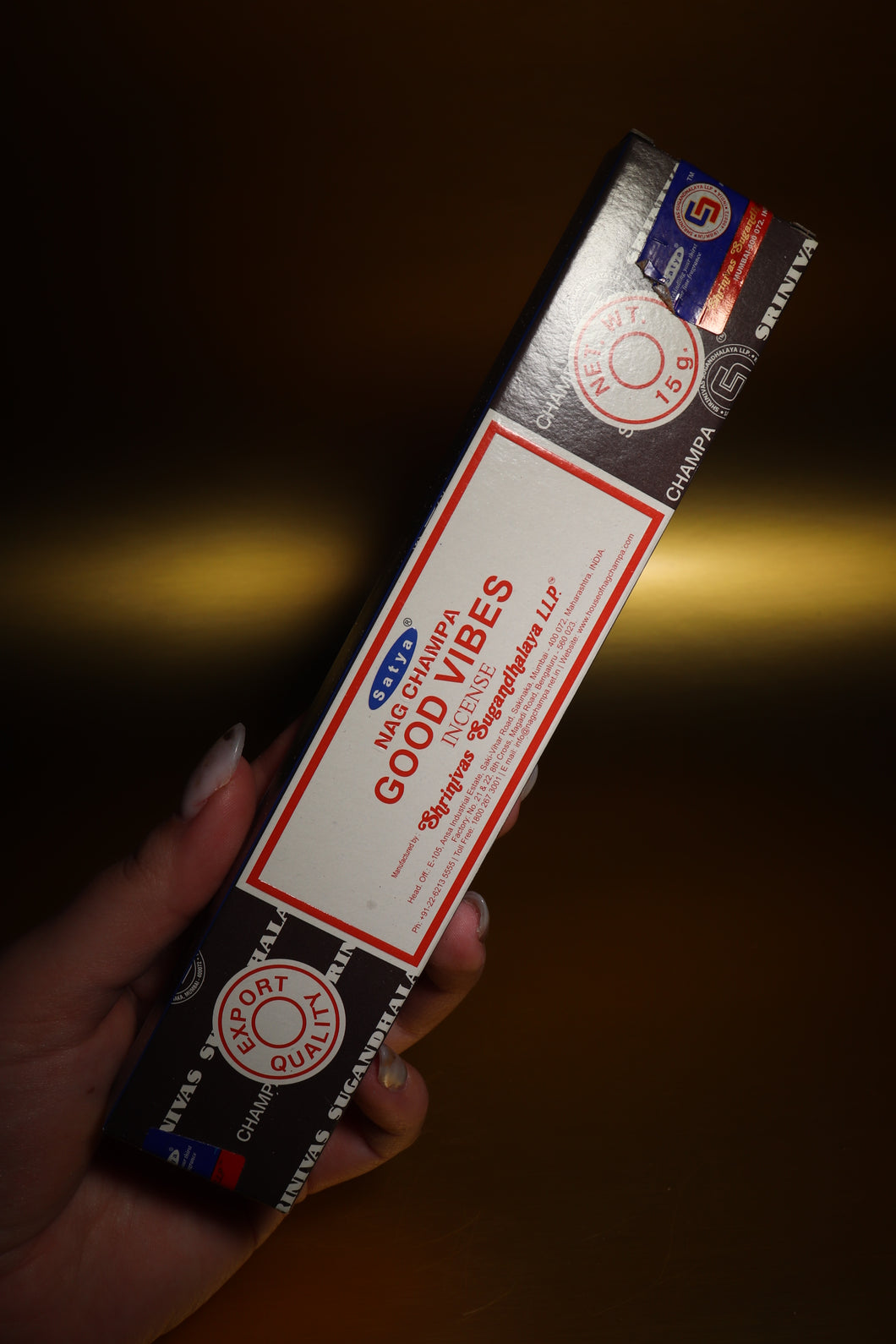 SATYA Good Vibes Incense Sticks