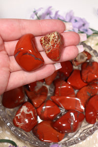 (1) Red Jasper Tumble