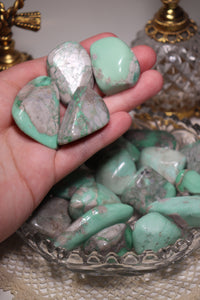 (1) Large, Minty Variscite Tumble