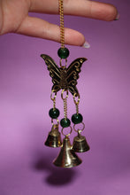 Load image into Gallery viewer, (1) Brass Butterfly Chime