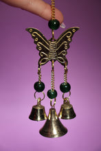 Load image into Gallery viewer, (1) Brass Butterfly Chime